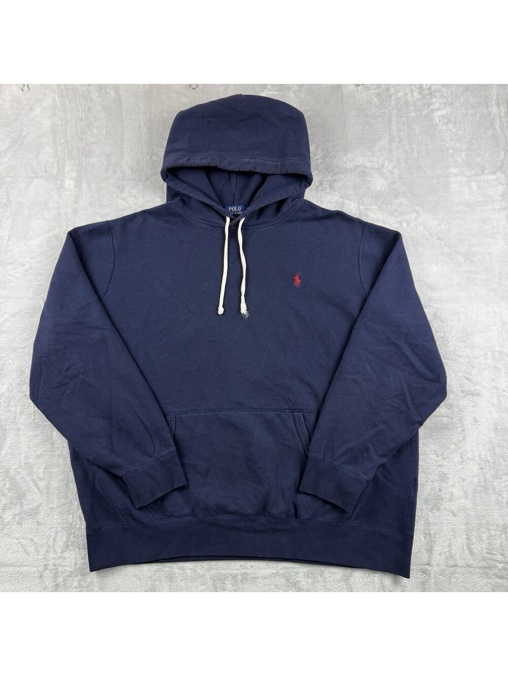 Polo Ralph Lauren The RL Fleece Hoodie Men Big&Tall XXL Red Pony Navy Preppy RLX